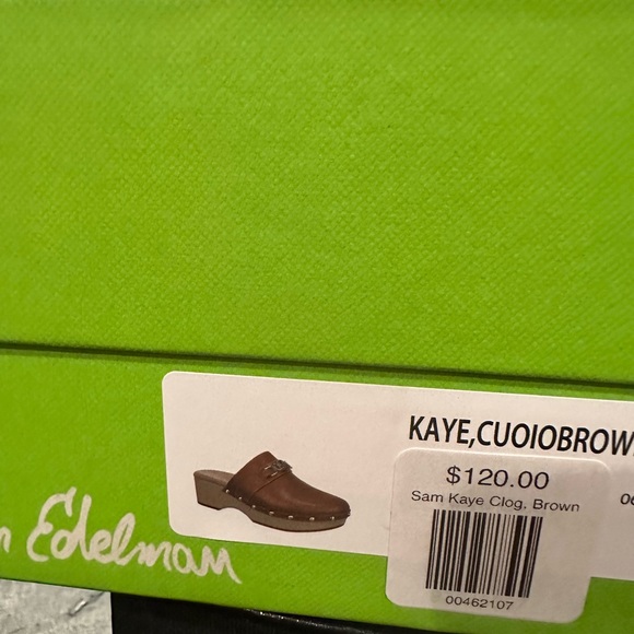 Sam Edelman Kaye Clog in Cuoio Brown. - Picture 9 of 9